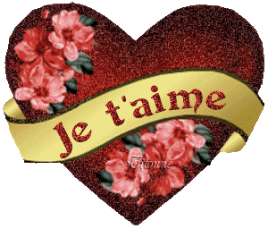 Gif animé je t'aime xxx